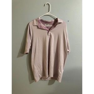 Greg Norman Light Purple Athletic Polo Mens Size L